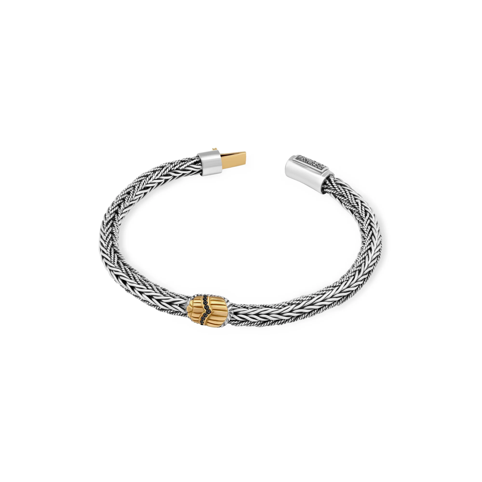 Braided Scarab Bracelet - Image 3