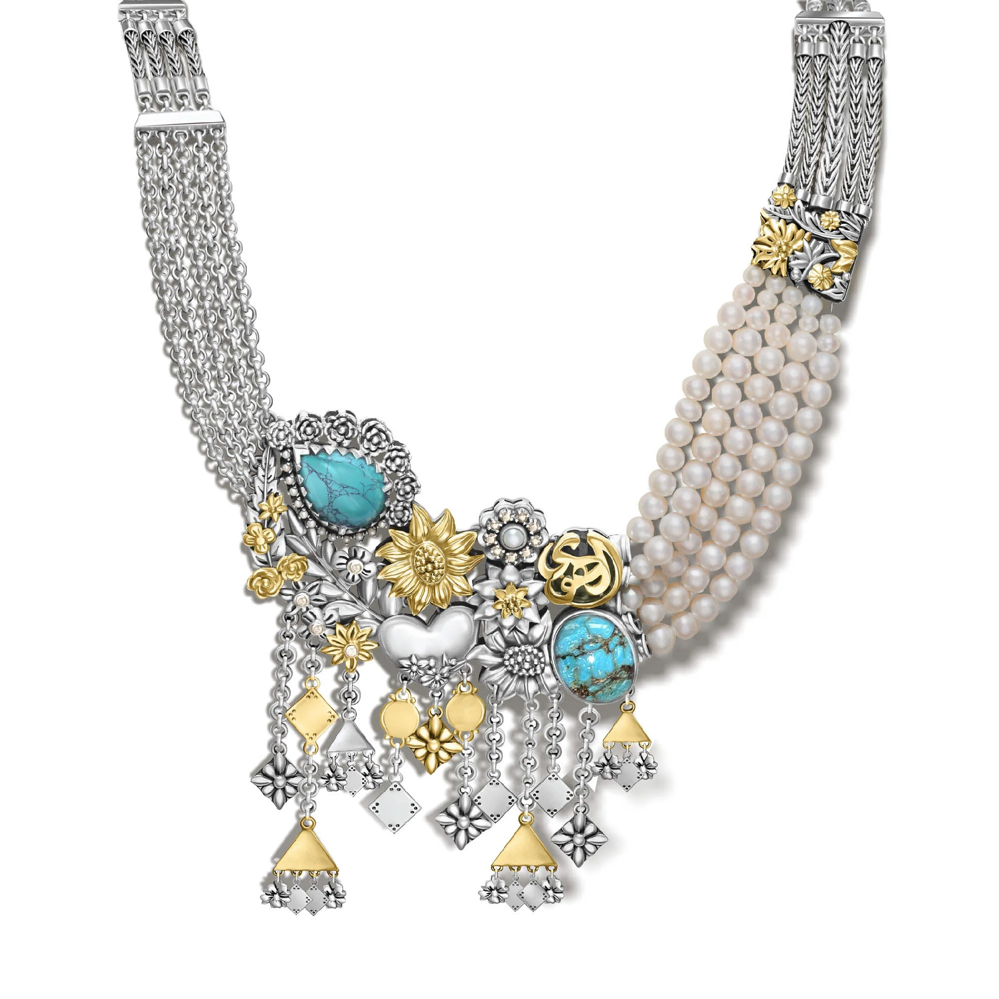 Fallahy Floral Necklace - Image 2
