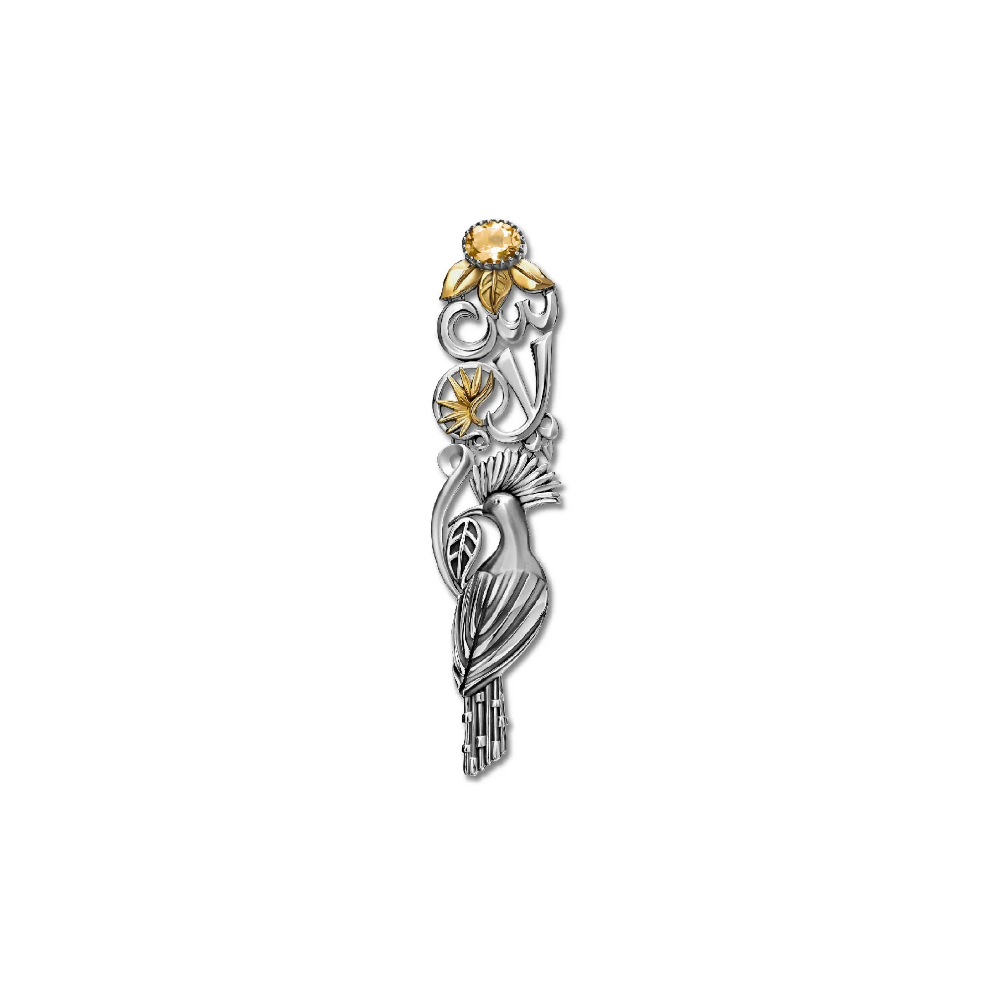 Peace & Wisdom Single Earring - Image 3