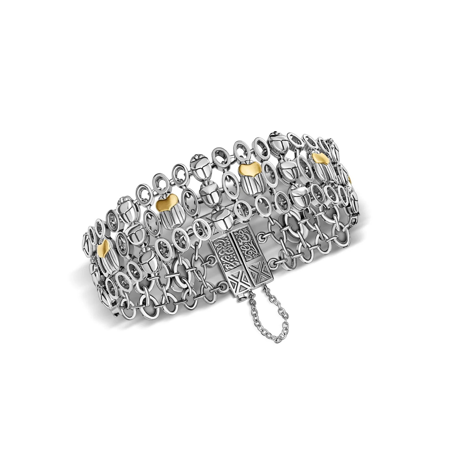 Scarab Lattice Bracelet